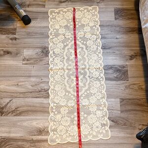 Floral Lace Table Runner